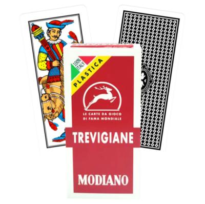Trevigiane 100% plastic Taro kortos 