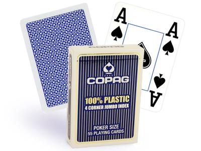 4 Corner pokerio kortos (Mėlynos)