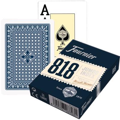 818 pokerio kortos (Mėlyna)