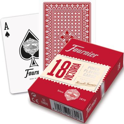 Victoria 18 pokerio kortos (Raudona)