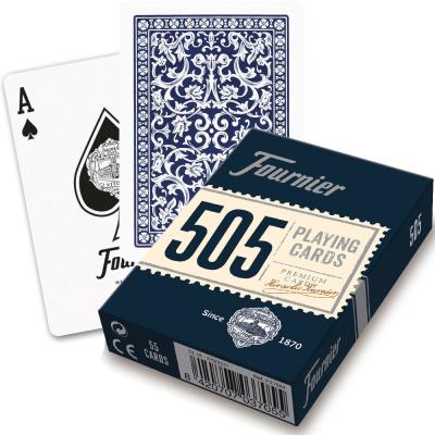 505 pokerio kortos (Mėlyna)