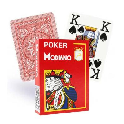 Poker žaidimų kortos (raudonos) 