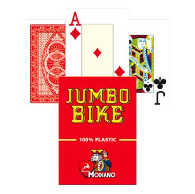 Jumbo Bike Trophy Playing kortos (raudonos)