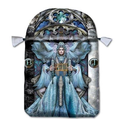 Iluminati satininis maišelis kortoms