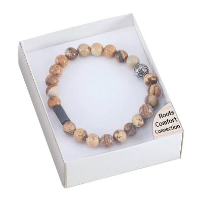 Picture Jasper kristalų apyrankė