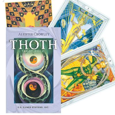 Aleister Crowley THOTH Taro kortos 