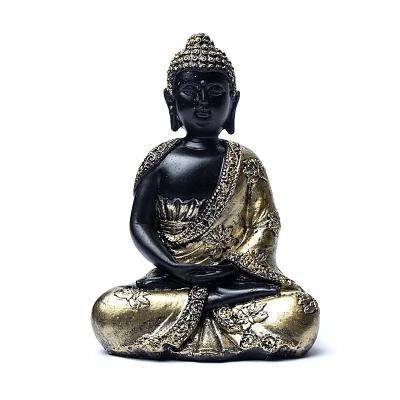 Statula meditacijos Buda su antikvarinė apdaila