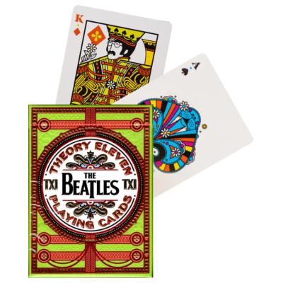 Theory11 The Beatles žaidimo kortos (žalios)