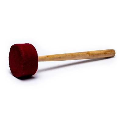 Skambančio dubens grojimo lazdelė su veltinio M -- 180 g; 27x6,5 cm