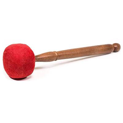 Skambančio dubens grojimo lazdelė su veltiniu XL -- 450 g; 38x10 cm