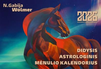 Didysis astrologinis Mėnulio kalendorius 2026