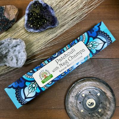 Namaste India Patchouli With Nag Champa smilkalų lazdelės