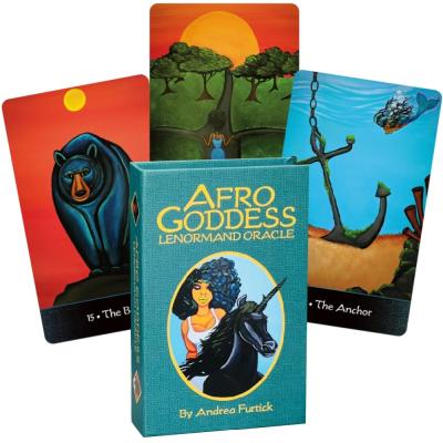 Afro Goddess Lenormand Oracle kortos 
