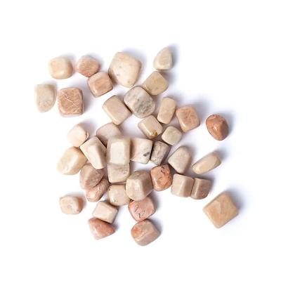 Mėnulio akmens nugludinti akmenėliai (A kokybė)