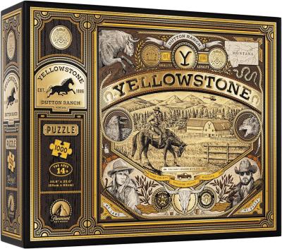Yellowstone dėlionė 1000 detalių Theory11