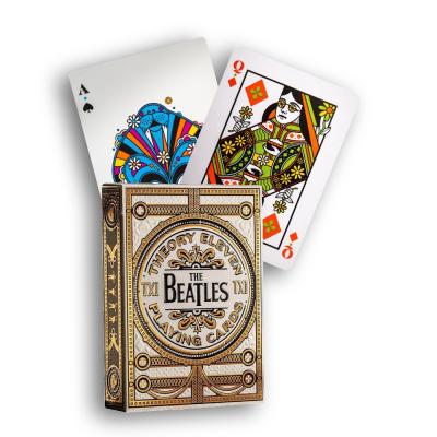 The Beatles specialaus leidimo žaidimo kortos (baltos) Theory11 