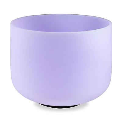 Krištolinis skambantis dubuo, violetinis, C tonas 432 Hz ( 20 cm)