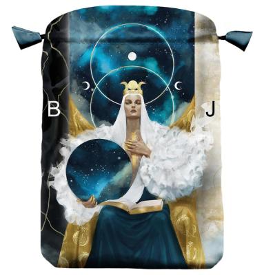 Astral satininis maišelis kortoms 