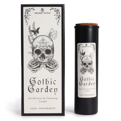 Ritualinė žvakė „Gothic Garden“ – šalavijas ir pipirmėtė, Ancient Witch