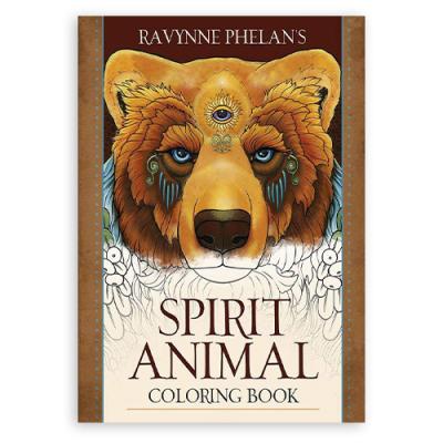 Ravynne Phelan's Spirit Animal Spalvinimo knyga