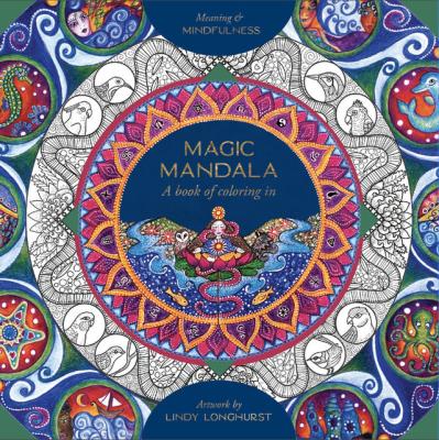 Magic Mandala a Book of Coloring in spalvinimo knyga