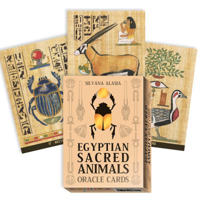 Egyptian Sacred Animals Oracle kortos