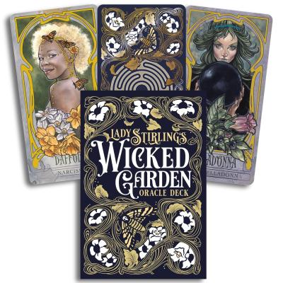 Lady Stirling’s Wicked Garden – orakulo kortų ir knygos rinkinys