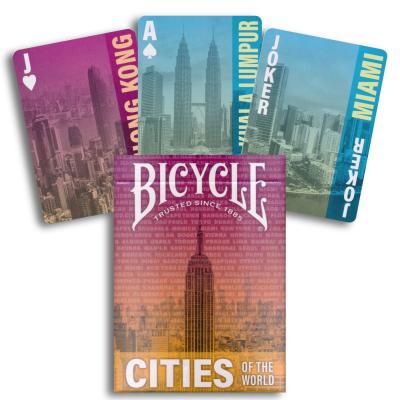 Cities of the World žaidimo kortos