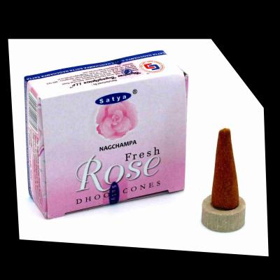 Fresh Rose kūginiai smilkalai Satya