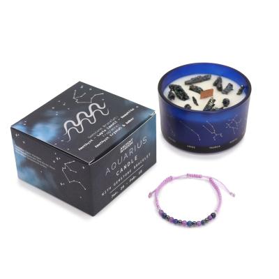 Zodiako žvakė „Vandenis“ su kristalų apyranke – AW Gifts