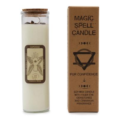 Ritualinė žvakė „Pasitikėjimas“ su tigro akimi – Magic Spell