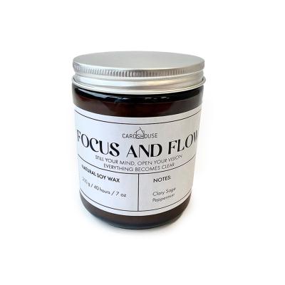 Aromaterapinė žvakė - Positive Vibes (Focus and Flow) AW gifts
