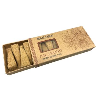 Banjara Smudge Piramidės formos kūgeliai smilkinimui  - Palo Santo
