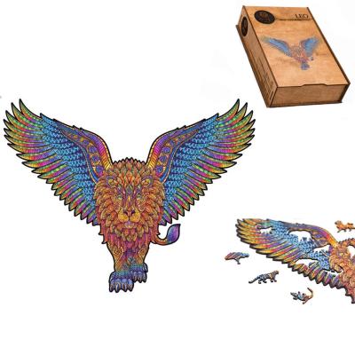 Leo Dėlionė Iš Medžio XL Dydis (600 detalių) Fantasy Puzzles