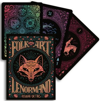 Folk Art Lenormand kortos 
