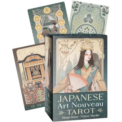 Japanese Art Nouveau Tarot (Premium) kortos