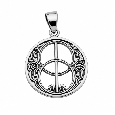 Vesica Piscis Amuletas - sakralinės geometrijos pakabukas