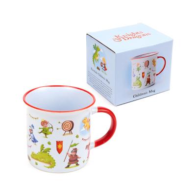 Porcelianinis puodelis „Knights & Dragons“ - 250 ml