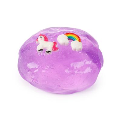 Slime žaislas „Unicorn Magic“ su dekoracijomis ir garso efektu