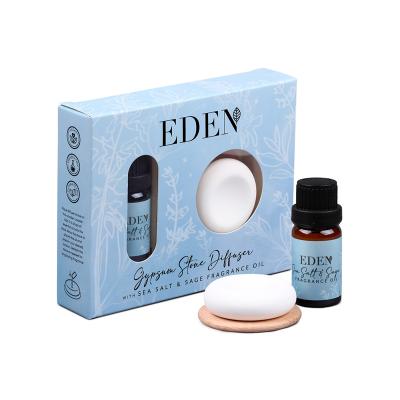 „Eden“ jūros druskos ir šalavijų gipso akmens difuzoriaus ir kvapiojo aliejaus rinkinys