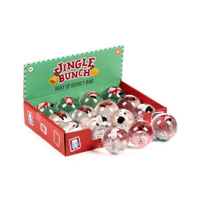 „Jingle Bunch“ Kalėdinis labai šoktelėjantis mirksintis LED kamuoliukas