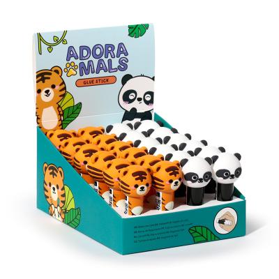 „Adoramals“ klijų lazdelė „Laukinis tigras ir panda“