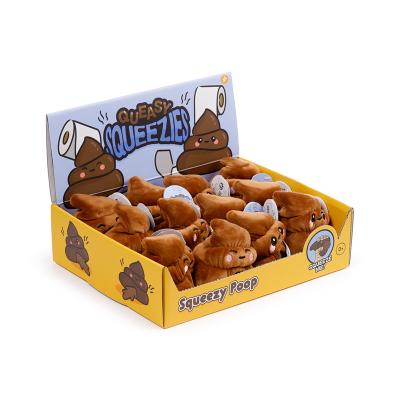 „Queasy Squeezies“ – minkštas žaislas su išmatų motyvu