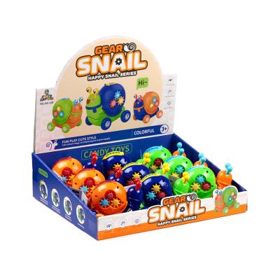 „Press & Go“ žaislas „Happy Snail“