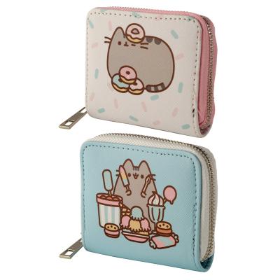 Pusheen Foodie Cat maža apvali užsegama piniginė