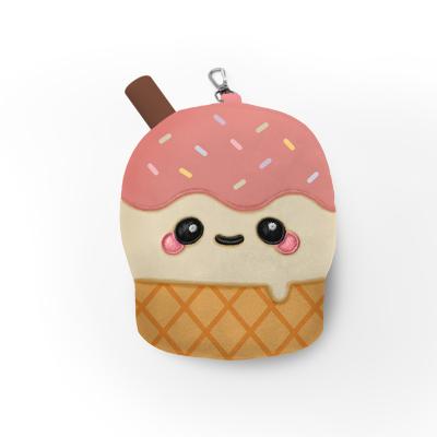 „Relaxeazzz Foodiemals“ „Isla the Ice Cream“ pliušinė kelioninė pagalvė ir akių kaukė