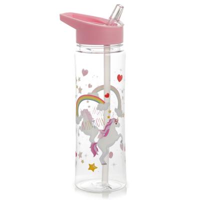 Neįskilantis 550 ml vandens butelis „Enchanted Rainbows Unicorn“
