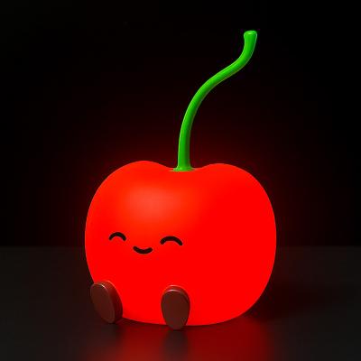 „Foodiemals“ vyšnių formos LED naktinė lemputė miegui
