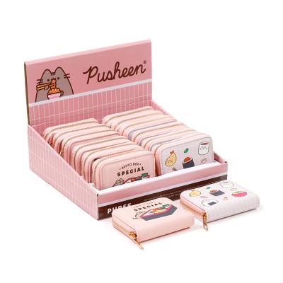 Pusheen the Cat Bento Club maža piniginė su užtrauktuku