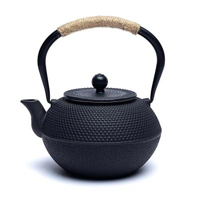 Emaliuotas ketaus arbatinukas Tetsukyusu, 1,2 l, juodas